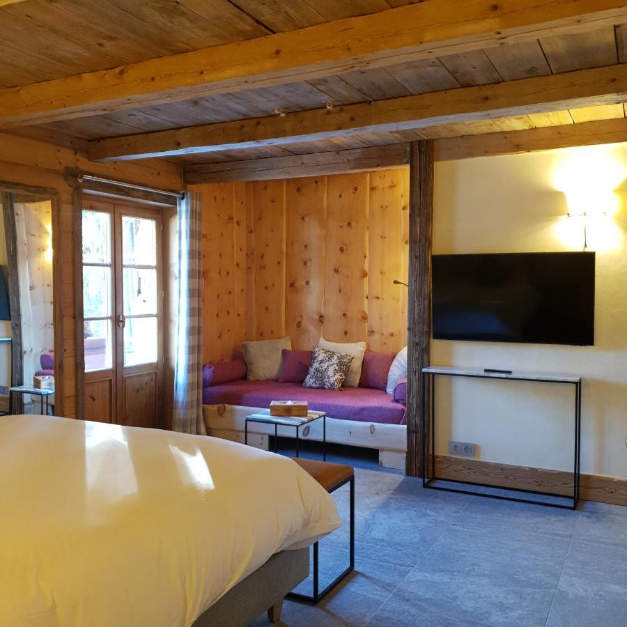 הוטלוס Hotel La Ferme Du Chozal, Chalet De Tradition מראה חיצוני תמונה
