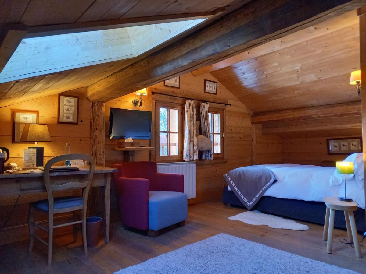 הוטלוס Hotel La Ferme Du Chozal, Chalet De Tradition מראה חיצוני תמונה