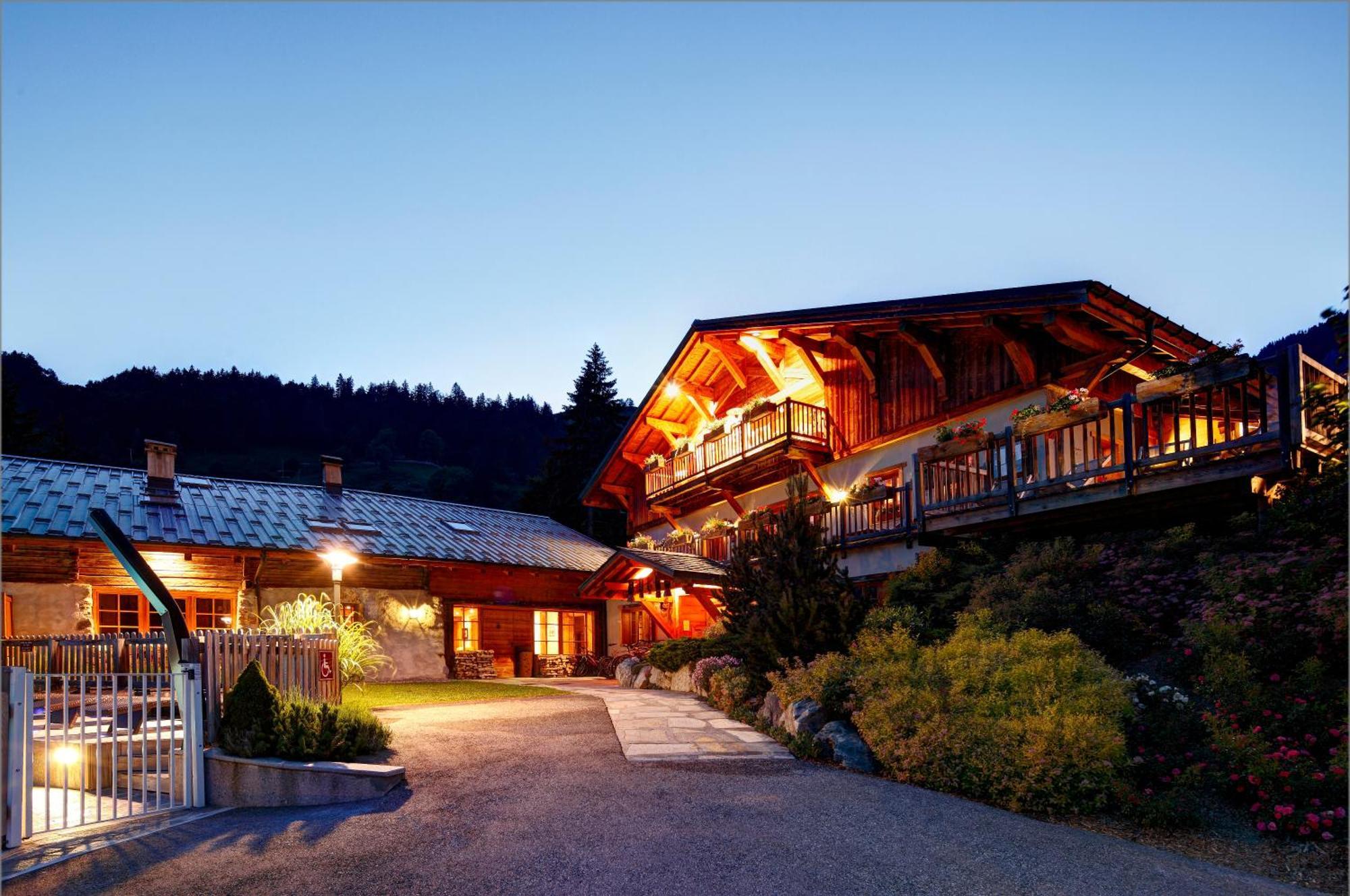 הוטלוס Hotel La Ferme Du Chozal, Chalet De Tradition מראה חיצוני תמונה