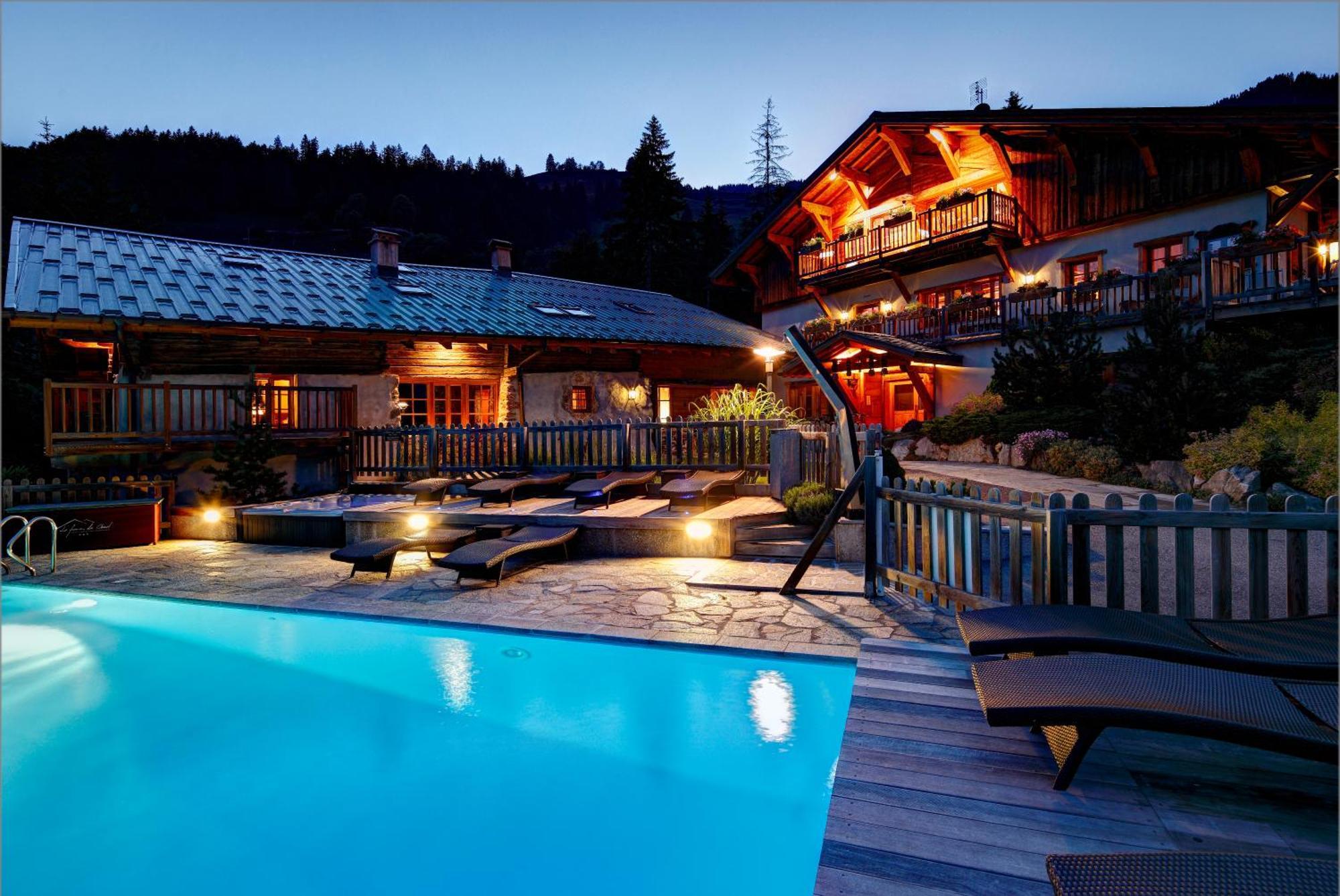 הוטלוס Hotel La Ferme Du Chozal, Chalet De Tradition מראה חיצוני תמונה